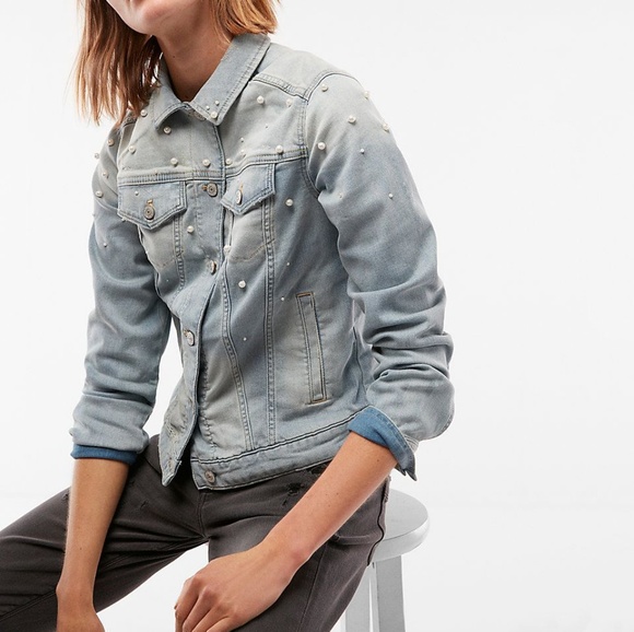 pearl denim jackets